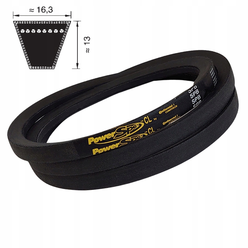 Klinový remeň SPB 6300 Ld Power Span CONTINENTAL 16.3x6300